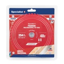 Griešanas disks 254x48Tx30mm, Multimaterial PREMIUM, SPECIALIST+ 