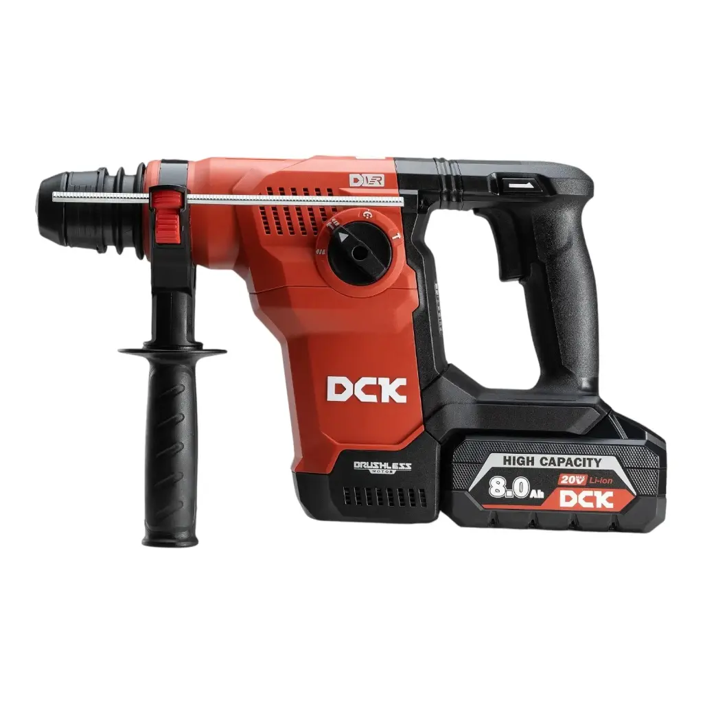 Harjadeta akupuurvasar SDS+, 3,6J, 20V, KRH20V-28R2K, DCK (2x8,0Ah aku, laadija)