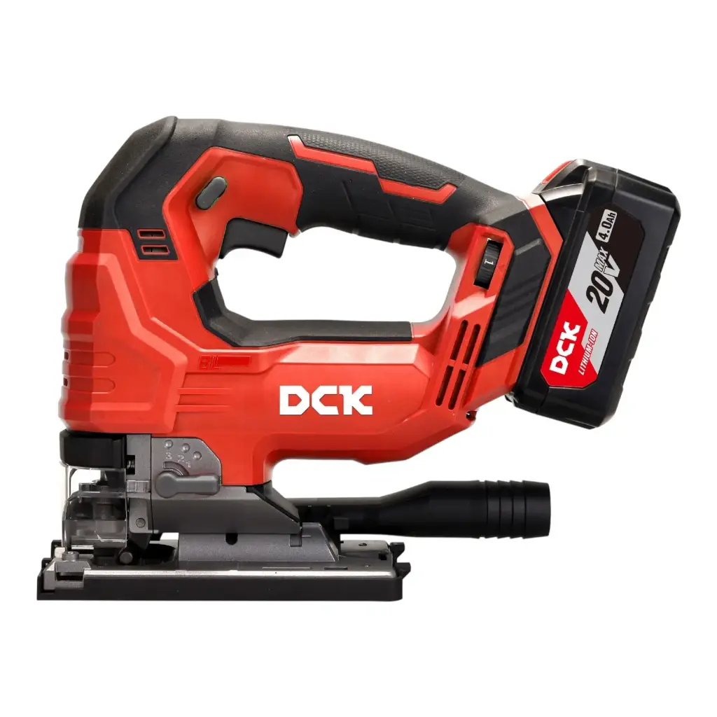 Cordless brushless jigsaw 20V, KDMQ85FK, DCK (2x5,0Ah battery, charger)
