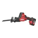 Cordless brushless reciprocating saw 20V, KDJF22EK, DCK  (2x4,0Ah battery, charger)
