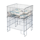 Wire clearance bin, 55x55x77 cm