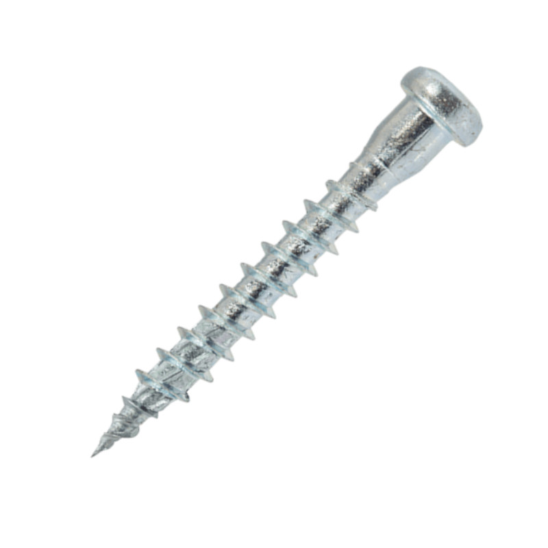Koka skrūve ar pusapaļu TORX galvu  5x50/40-Zn WKLC, WKRET-MET, 250gab.
