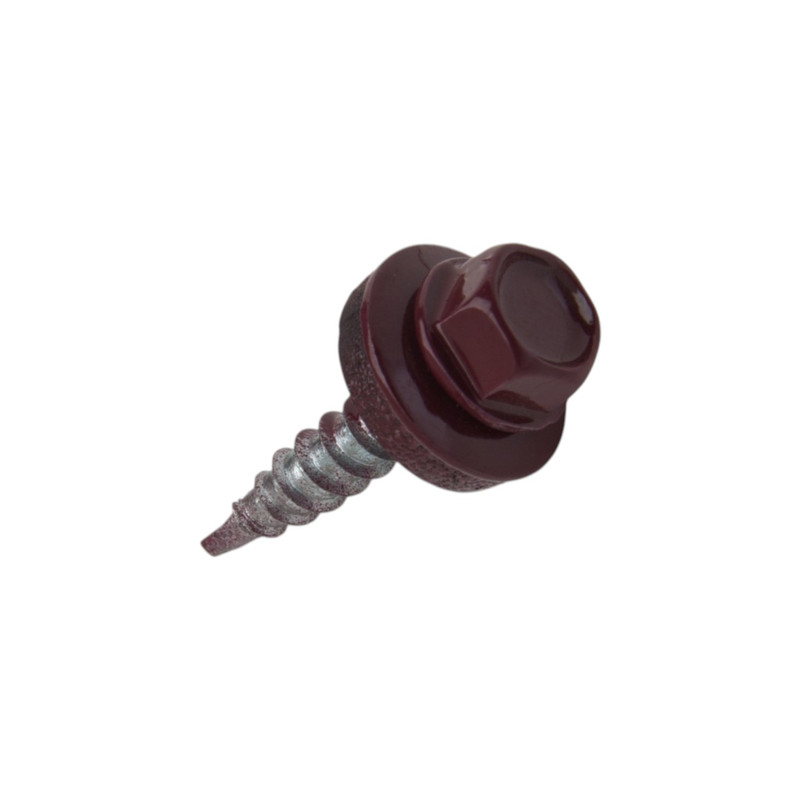 Stoginis savigręžis į metalą 4,8x19-Zn RAL3009, WF, WKRET-MET, 250vnt.