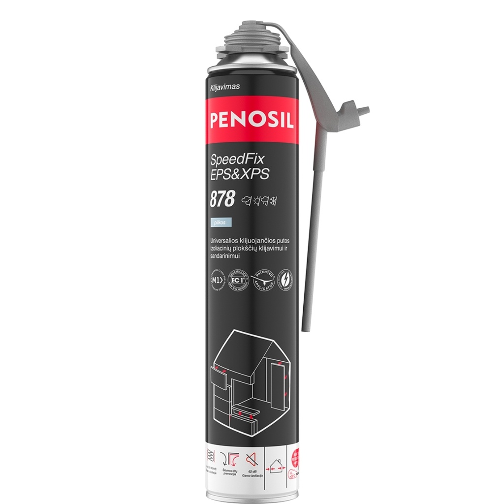 Universaalne liimvaht SpeedFix EPS&XPS 878, 750 ml, PENOSIL