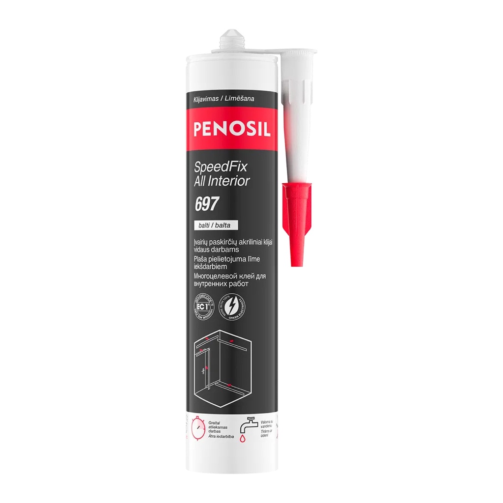 PENOSIL SpeedFix All Interior 697 līme iekšdarbiem