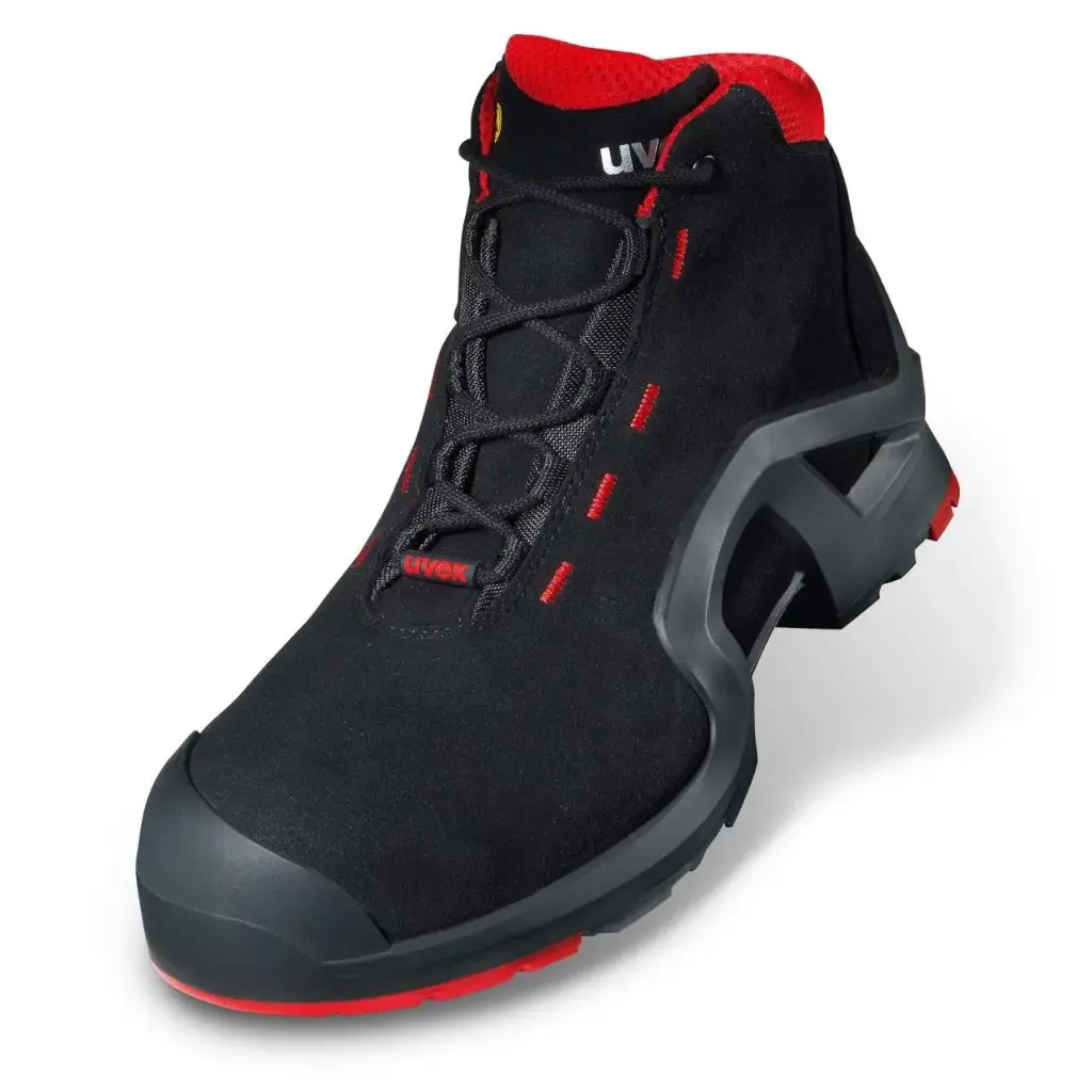 Ankle boots X-TENDED 8517/2, ESD S3 SRC, black, UWEX (43 size)