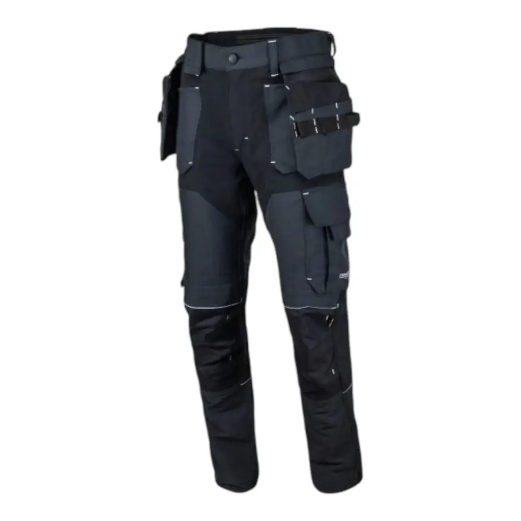 Trousers STRETCH PLUS, dark grey, REWELLY (54 size)
