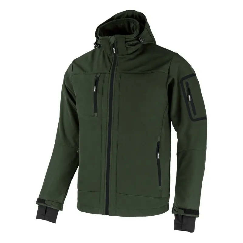 Jacket SOFTSHELL WINDYGO , khaki, CANNYGO (M size)