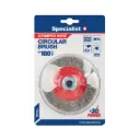 Vielinis šlifavimo diskas, tiesios vielos, 100 mm, M14, SPECIALIST+