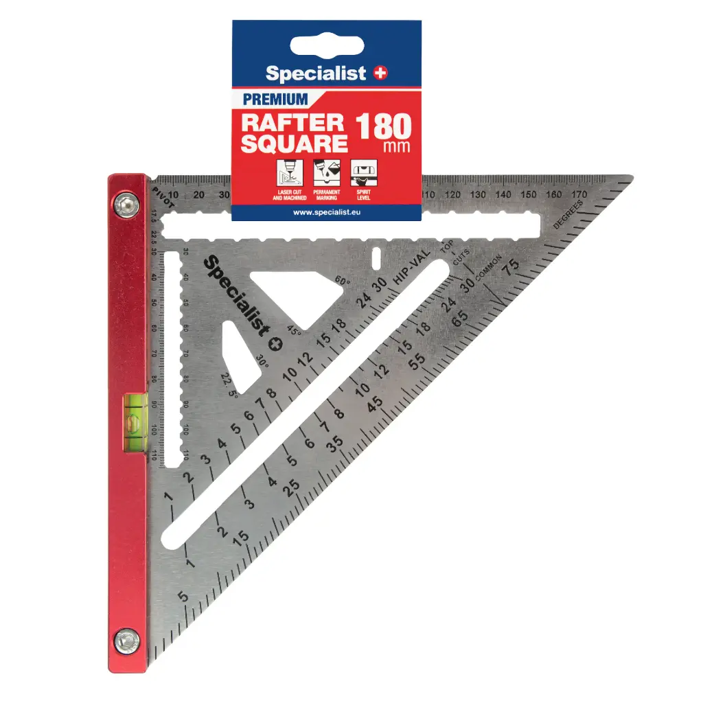 Rafter square PREMIUM, 180 mm, SPECIALIST+