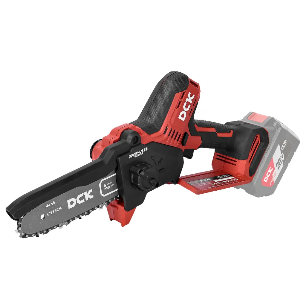 Bezvadu bezsuku mini motorzāģis 15 cm, 20V, KDCS20061Z, DCK (bez akumulatora un lādētāja)