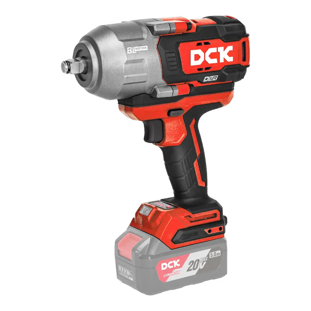 Cordless brushless impact wrench 1218 Nm. 1/2, 20V, KDPB1218Z, DCK (without battery and charger)