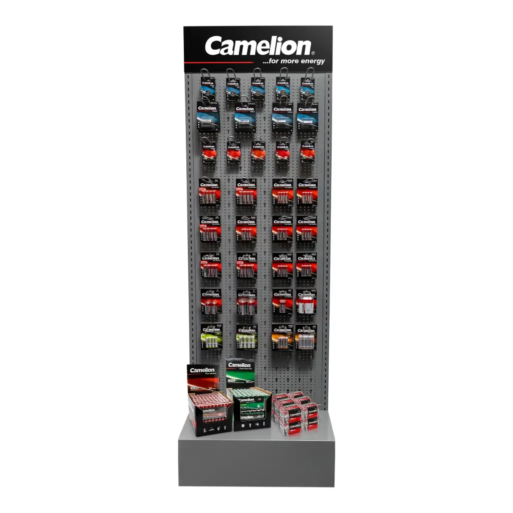 Camelion display, 36 hooks