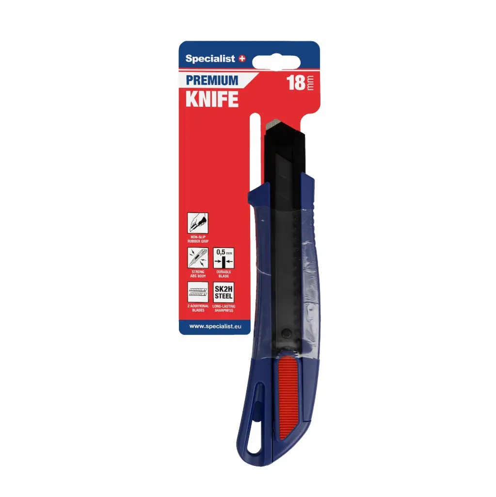 Snap-off knife 18 mm, SPECIALIST+