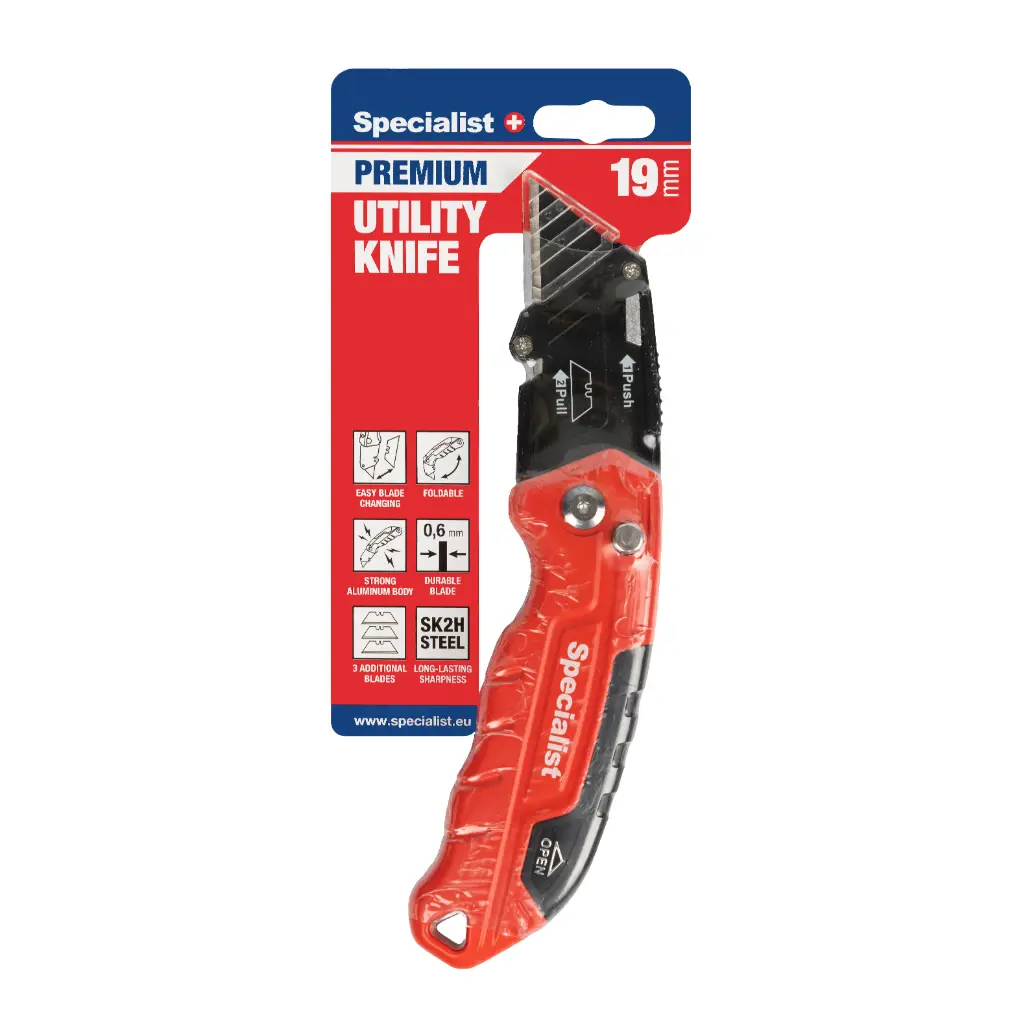 Folding trapezoid knife, SPECIALIST+