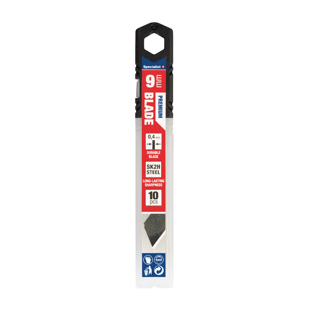 SK2H snap-off blades 9 mm, 10 pcs, SPECIALIST+