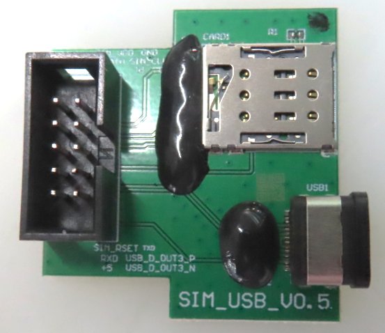 20V Mover SIM Card PCBA (YRZZ), KDRM305, DCK