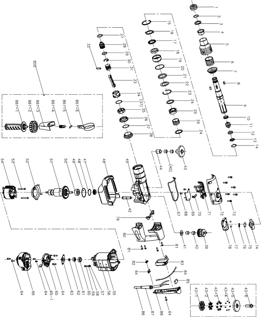 Stator, DCK