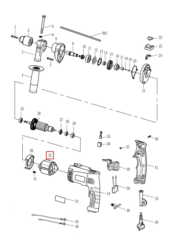 Stator, DCK