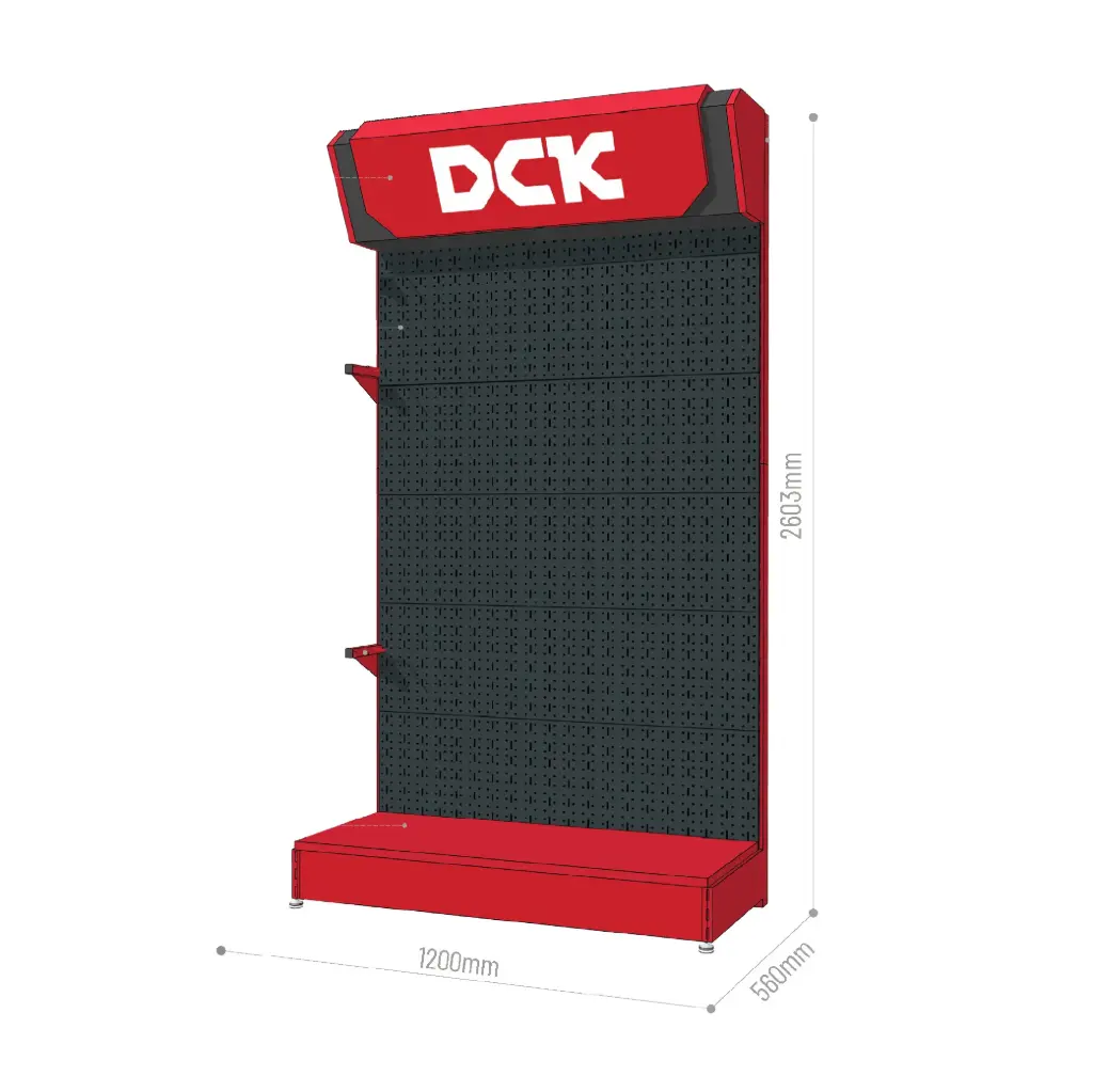 Garden tool display stand part 1, DCK