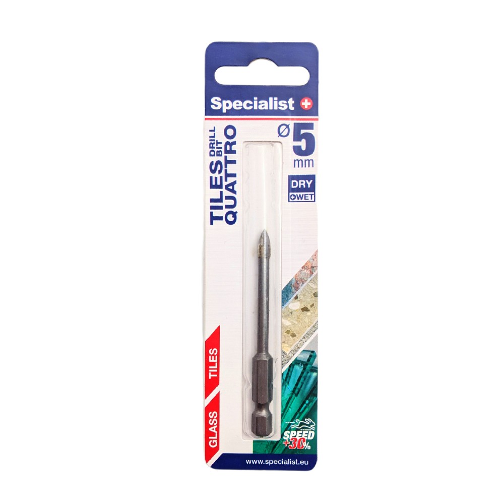 SPECIALIST+ glass drill, 5 mm