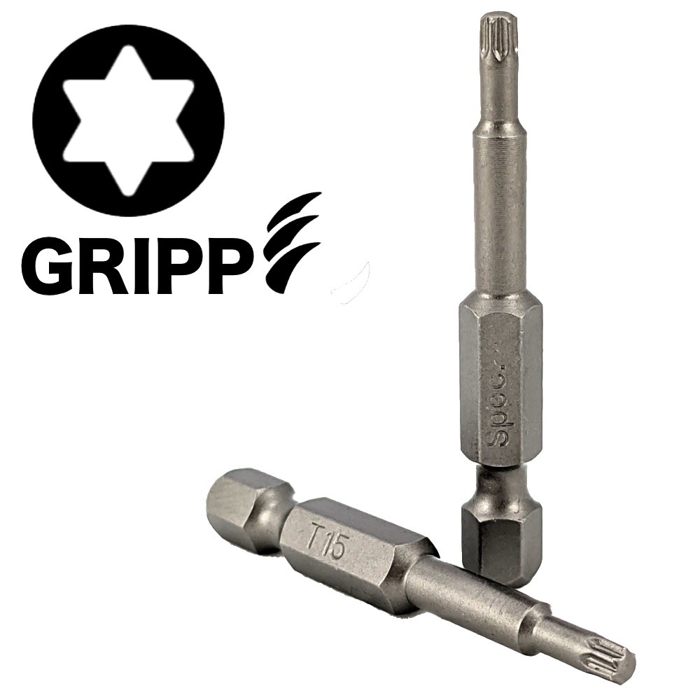 SPECIALIST+ keeratav otsik TORX GRIP T15, 50 mm, 3 tk