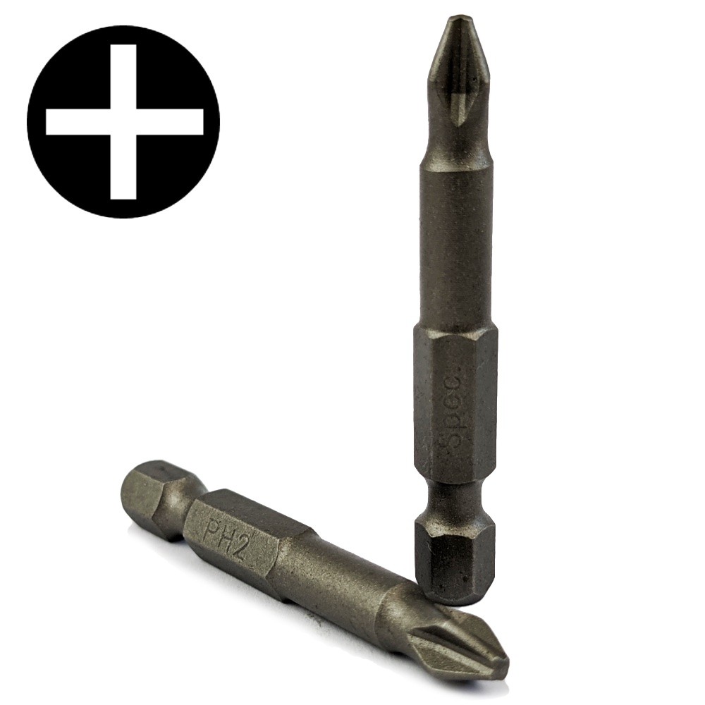 SPECIALIST+ screwdriver bit PH2, 50mm, 10pcs