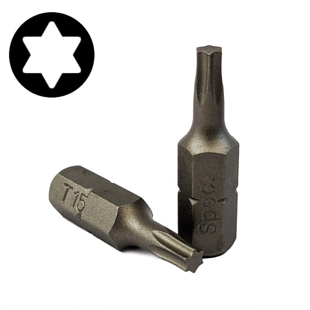 SPECIALIST+ screwdriver bit T15, 10pcs
