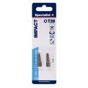 SPECIALIST+ screwdriver bit, T20, 2 pcs
