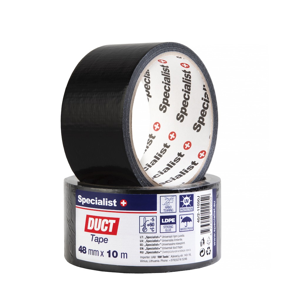 SPECIALIST+ teip, 48 mm x 10 m, must