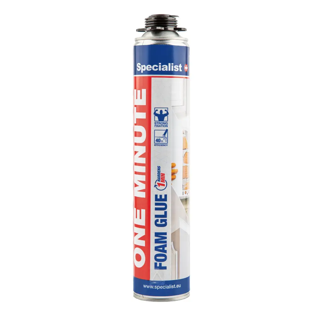 Universal foam glue ONE MINUTE, SPECIALIST+ 