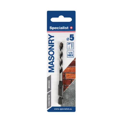 [51/1-05050] SPECIALIST+ betoonipuur MASONRY, 5x43/85 mm