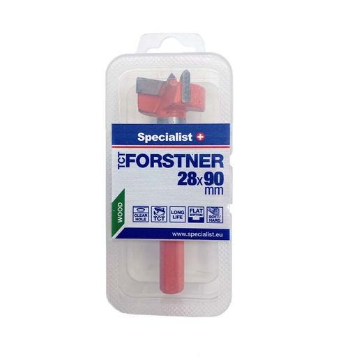 [69/3-0028] SPECIALIST+ forstner bit TCT, 28 x 90 mm