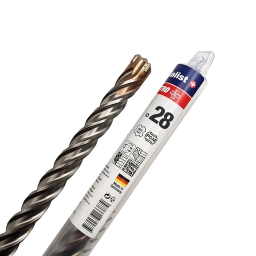 [77/1-28450] SPECIALIST+ SDS MAX hammer drill bit,  28x450/570 mm