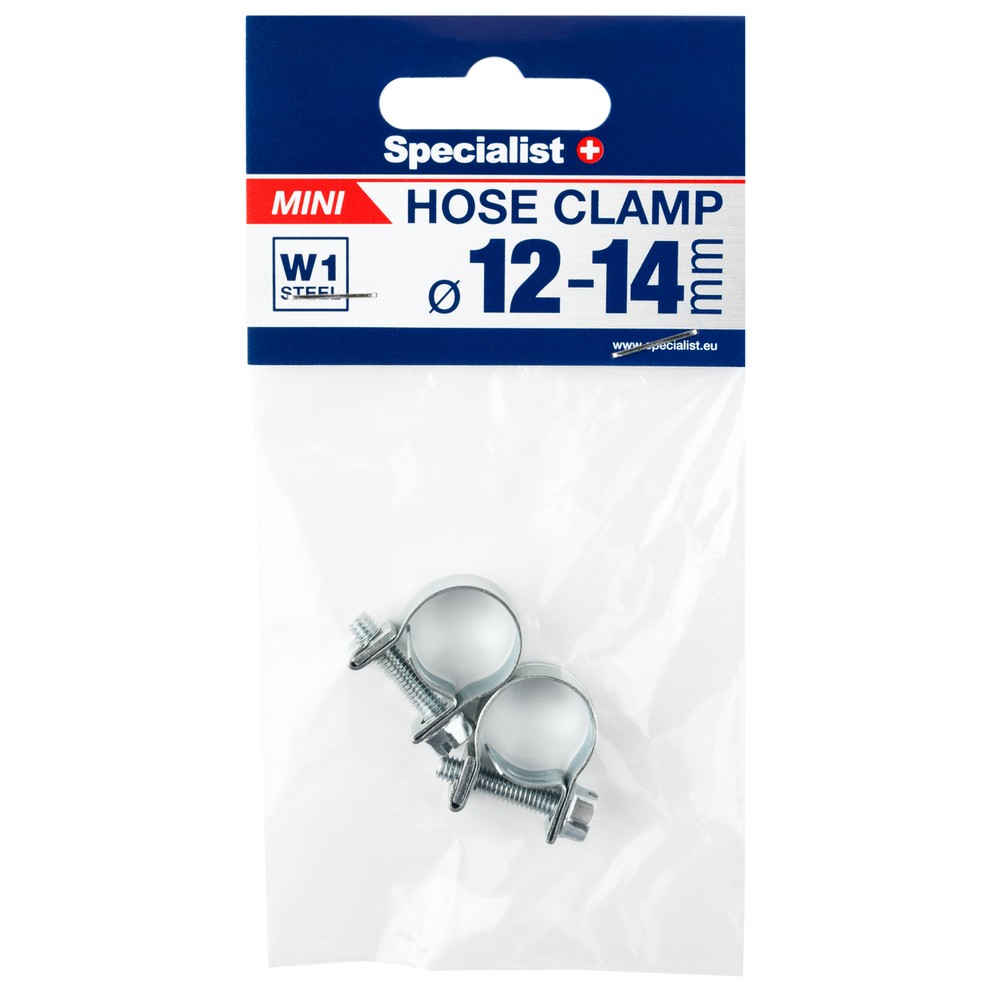 [81/6-0014] SPECIALIST+ mini hose clamp, 12-14 mm, 2 pcs