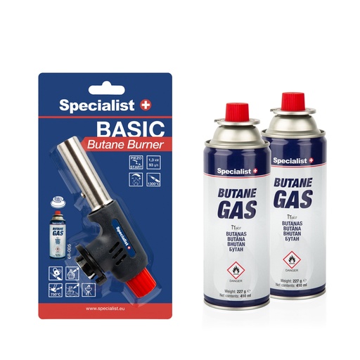 [68-505] SPECIALIST+ gas and burner set (2+1)