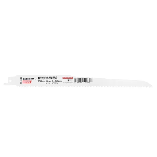 [63-302] SPECIALIST+ ties. pjūklas medienai su vinimis, 230 mm, 6TPI