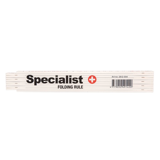 [29/2-004] SPECIALIST+ salokāms plastmasas metramērs, 2 m