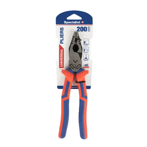 [08-R4589] SPECIALIST+ combination pliers, 200 mm