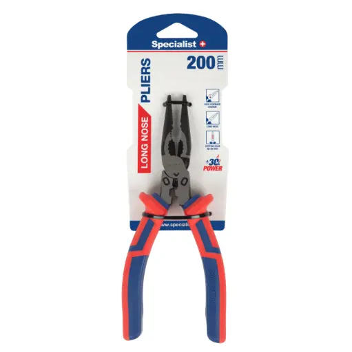 [08-R4561] SPECIALIST+ long nose pliers, 200 mm
