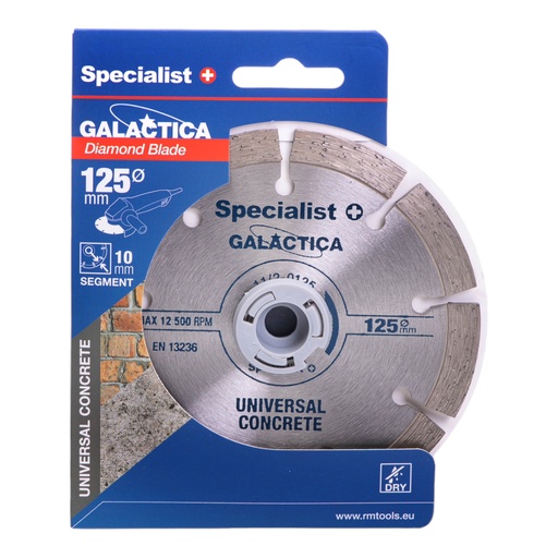 [11/2-0125] SPECIALIST+ dimanta disks GALACTICA, 125 x 10 x 22,2 mm
