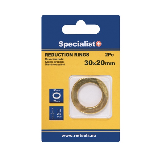 [11/2-3020P] SPECIALIST+ vaheseib, 30x20x1,5/2 mm, 2 tk