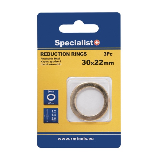 [11/2-3022P] SPECIALIST+ vaheseib, 30x22x1,2/1,4/2 mm, 3 tk