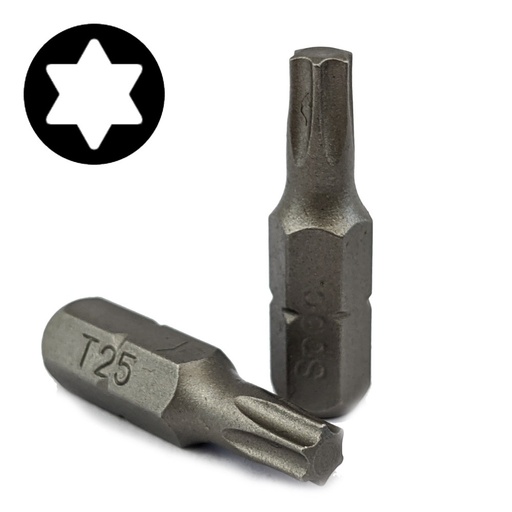 [24/2-028] SPECIALIST+ screwdriver bit T25, 10pcs