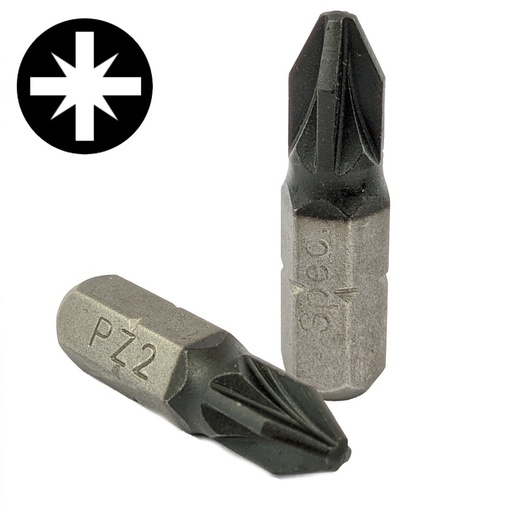 [24/2-70233] SPECIALIST+ screwdriver bit TITAN CARBON PZ2 