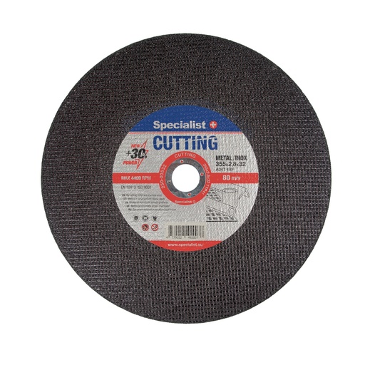 [250-03532] SPECIALIST+ metal cutting disc, 355x2.8x32 mm